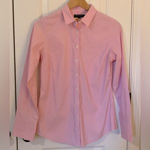 Women's Banana Republic Riley Shirt. Pink. Size 6.